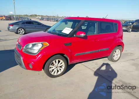 2013 Kia Soul + from USA, damaged, VIN KNDJT2A63D7556231